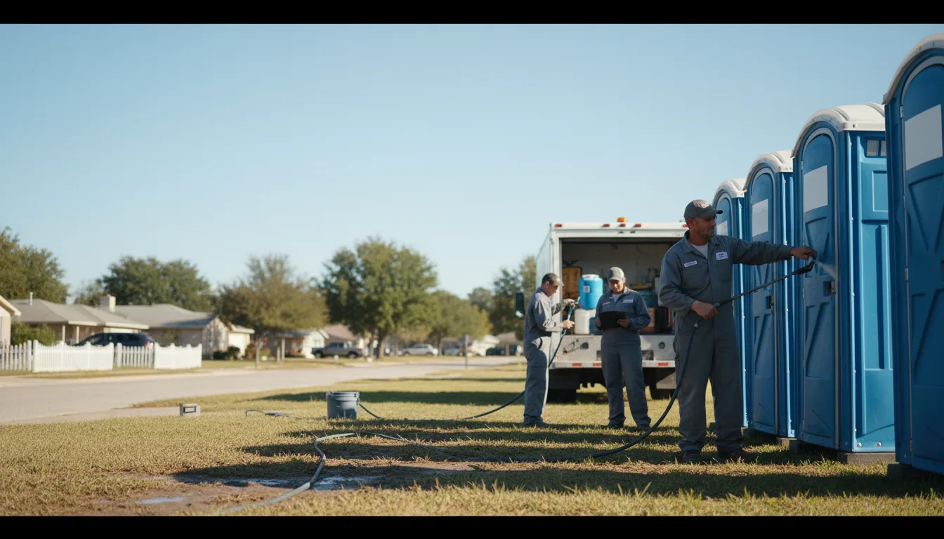 Long-Term Portable Toilet Rental in Palmyra, IL near me